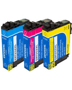 252XL Color Remanufactured High Yield Ink Cartridge 3-Pack