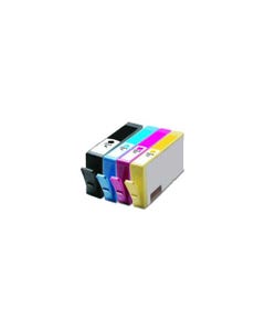 HP 564XL Remanufactured 4-Pack Combo