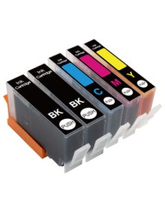 HP 910XL Remanufactured High-Yield Ink Cartridge 5-Pack